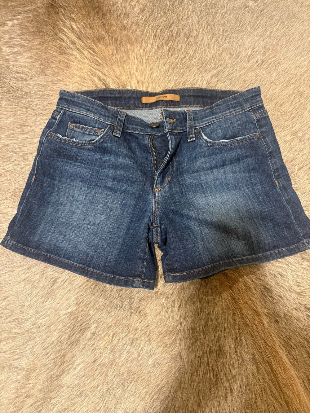 Joe's Jeans Dark Blue Denim Cutoff Shorts